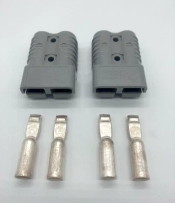 ANDERSON POWER PRODUCTS SB175 Anderson Connectors Gray Housings + 2 AWG Contacts