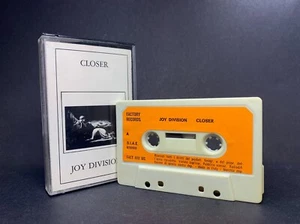 Joy Division CLOSER Cassette FACT XXVMC **EXCELLENT (EX) CONDITION** SCARCE 1980 - Picture 1 of 9