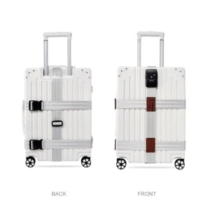 3 in 1 Kreuz-Kofferband Koffergürtel Gepäckband Gepäckgurt mit TSA-Zahlenschloss - Bild 1 von 10