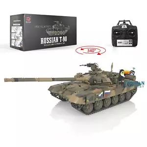 2.4G Henglong 1/16 Maßstab 7.0 Plastik Ver Russland T90 RTR RC Tank 3938 Modell - Bild 1 von 12