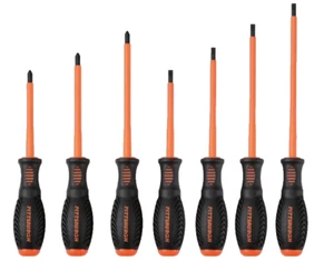 SET UTENSILI CACCIAVITE ELETTRICO MANUALE ISOLATO 7 PZ ELETTRICISTA cacciavite - Foto 1 di 1