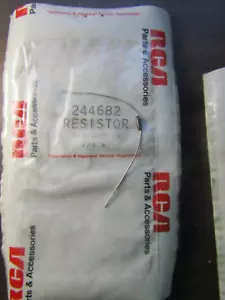 Vintage RCA Resistor 244682 Resister 715 OHMS +-1% 1/4 W. NOS - Picture 1 of 2