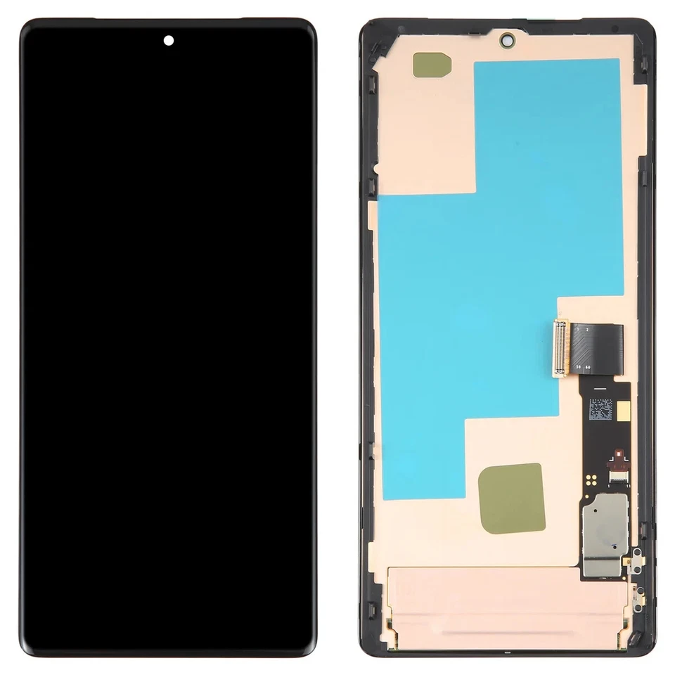 DAVE-TECH Google Pixel 7 Pro AMOLED OLED LCD Display Screen Digitizer+Frame Bezel V1