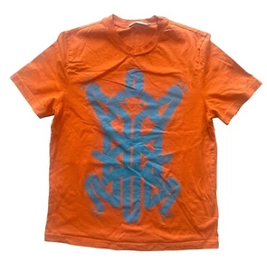 Moncler Craig Green Orange Graphic Mens T-Shirt Made In Italy Size Small 5 - Picture 1 of 9