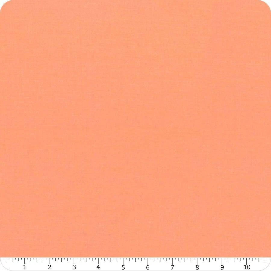 Moda BELLA SOLIDS Coral 9900 147 Cotton Quilt Fabric By The Yard - Image 1 of 1