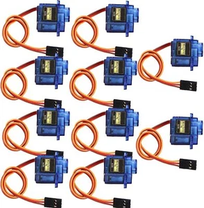 10 STÜCKE Micro Servo Flugzeug Servo Hubschrauber Servo SG90 9g Mini Micro - Bild 1 von 8