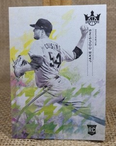 2022 Diamond Kings Jake Cousins RC Baseball Card #180 Milwaukee Brewers FREE S&H