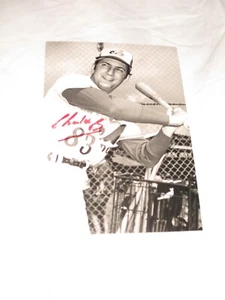Montreal Expos Owner CHARLES BRONFMAN Signed 4x6 Photo MLB BASEBALL AUTOGRAPH - Picture 1 of 1