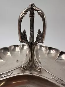 Orfèvrerie GALLIA drageoir Louis XV argenté - Picture 1 of 12