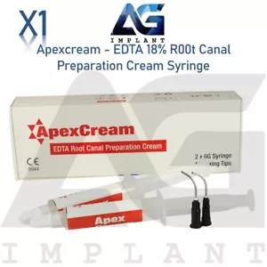 Crema dentale apice 18% ro0t crema per preparazione canali 6 g x 2 pz pulizia fine 0 - Foto 1 di 3