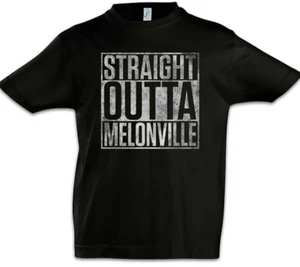 Straight Outta Melonville Kids Boys T-Shirt SCTV Second City Fun Television - Picture 1 of 1