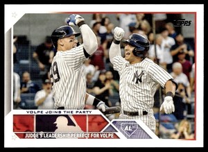 2023 Topps Update Volpe Joins the Party (Anthony Volpe/Aaron Judge) New York