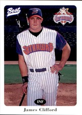 1996 Lancaster Jethawks Best #9 James Clifford Seattle Washington Baseball Card