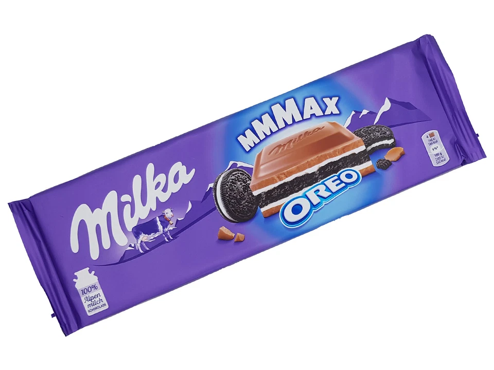 6x Milka Chocolate Oreo Large 300g / 10 5oz Giant Bars 6x300g