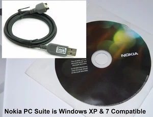 Genuine Nokia CA-53 USB Data Sync Cable & Software CD Rom for Nokia Phones - Picture 1 of 1