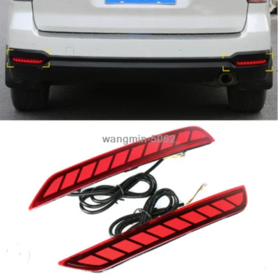 LED Rear Fog Light Tail Bumper Light 2PCS For 2009-2018 Subaru Forester  Foto 1 de 4