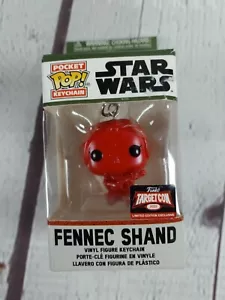 Fennec Shand Red Pocket Pop Schlüsselanhänger Star Wars Vinyl Figur Target Con 2021 Boba - Bild 1 von 5