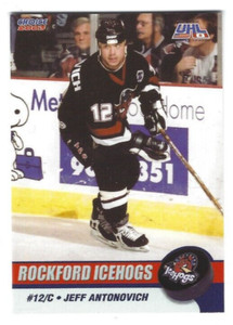 2002-03 Rockford IceHogs (UHL) Jeff Antonovich