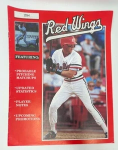 1992 ROCHESTER RED WINGS Scorecard Program - Picture 1 of 1
