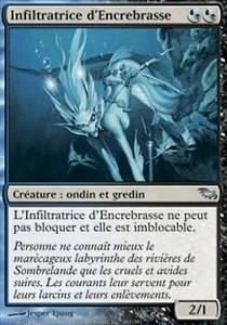 *MRM* FR/VF Infiltratrice d'Encrebrasse - Inkfathom Infiltrato MTG Shadowmoor - Picture 1 of 1