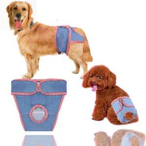 Pet Dog Puppy Diaper Pants Nappy Physiological Sanitary Panties Underwear - Picture 1 of 3
