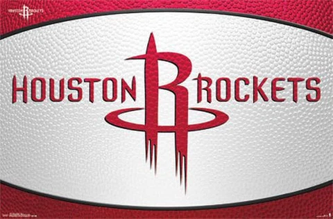HOUSTON ROCKETS - LOGO POSTER - 22x34 NBA BASKETBALL 13617 Cover