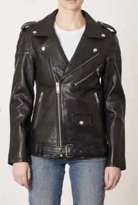 BLK DNM Black Leather Jacket № 8 - Image 1 of 4