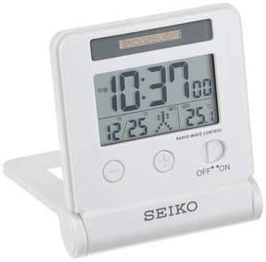 SEIKO SQ772W Clock Alarm Traveler Digital Calendar Shipping from Japan NEW - Picture 1 of 3