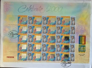 Hoja personalizada Hideaki Nakano en holograma Australian Post 1999 a 2000 - Imagen 1 de 1
