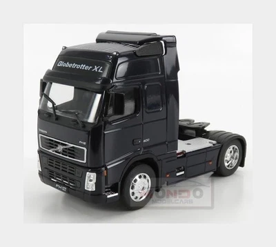 1:32 Welly Volvo Fh12 Globetrotter Xl Tractor Truck 2-Assi 2002 Blue WE32630B Mo - Immagine 1 di 2
