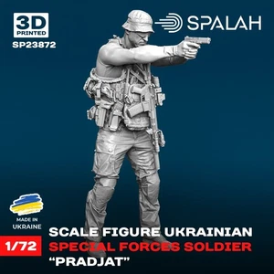 Ukrainischer Spezialkräfte Soldat Pradjat Scale Figur Modell 1:72 SP23872 - Bild 1 von 3