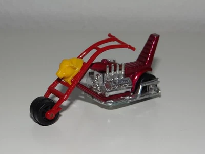 Matchbox Superfast Nr.49 B Motorrad Chop Suey Chopper metallicrot/silber - Bild 1 von 2