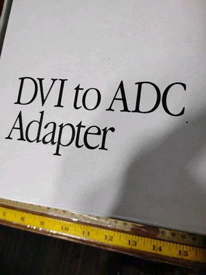 Genuine Apple A1006 DVI to ADC Power Adapter for Cinema Display Monitor W/P.Cord - Image 1 of 4