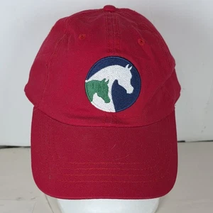 Pferdekopf Cobra Trendwave Mütze Golf Cap verstellbar rot Patch Reitsport - Bild 1 von 9