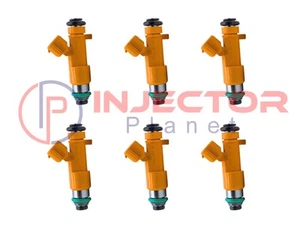 Set of 6 DENSO 0950 injector 09-16 Infinity Nissan 3.7L VQ37VHR V6 16600EY00A - Picture 1 of 5