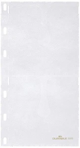Durable CD-Hüllen für 2 CDs/DVDs aus PP, 155 x 285 x 3,25 mm, transparent, 5 Stü - Bild 1 von 4