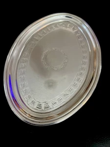 (L&D) Antikes georgisches Silber Visitenkarten Tablett 147 Gramm London 1802 - Bild 1 von 8