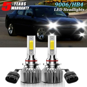 For Dodge Charger 2006-2010 LED Headlight Bulb Low Beam Kit 9006/HB4 Bright - Picture 1 of 10