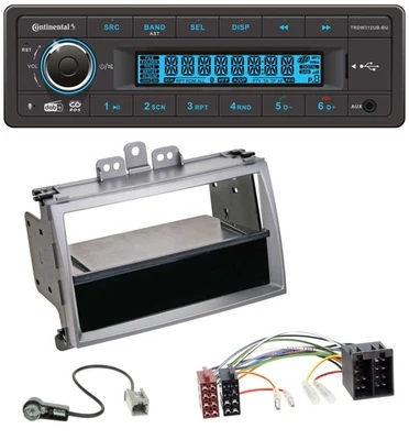 Continental MP3 DAB USB Bluetooth Autoradio für Hyundai i20 (08-11) Ablagefach - Bild 1 von 4