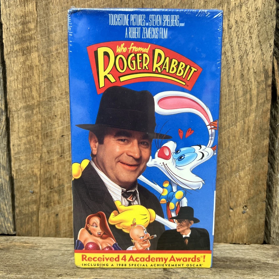 WHO FRAMED ROGER RABBIT VHS (New) 1988 Touchstone Pictures (Factory Sealed) - Image 1 of 3