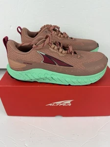 Altra Outroad Trail Running Shoes- Dusty Pink/Mint Green-Women’s 6.5-New In Box - Picture 1 of 7