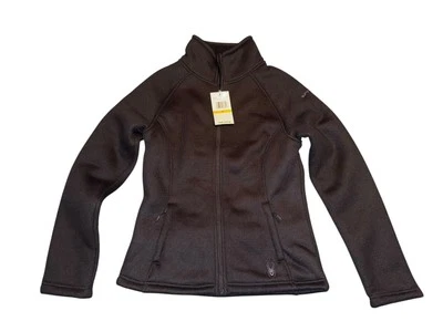 Chaqueta Spyder NUEVA CON ETIQUETAS Para Mujer M Cremallera Completa Forrada Sherpa Ajustada Negra SPFFD165-001 Foto 1 de 4
