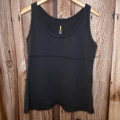 Camiseta sin mangas Lucy para mujer talla XL sin mangas atlética gimnasio yoga camisa elástica negra Foto 1 de 3