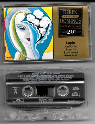 Eric Clapton, Derek And The Dominos – Layla And Other Assorted Songs Cassette - Image 1 of 2