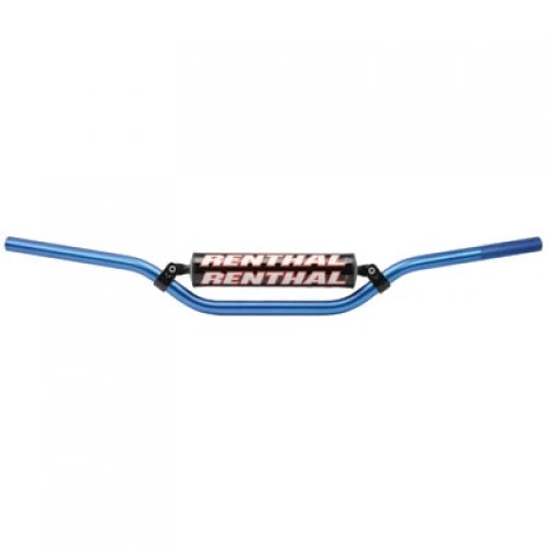 Renthal Aluminum 7/8" Handlebar Windham Bend (#966) Blue 966-05-BU-01-185 Foto 1 de 1
