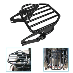 For 09-24 Harley Touring Tour Pak Detachable Two Up Luggage Rack W/ Docking Kit - Picture 1 of 8