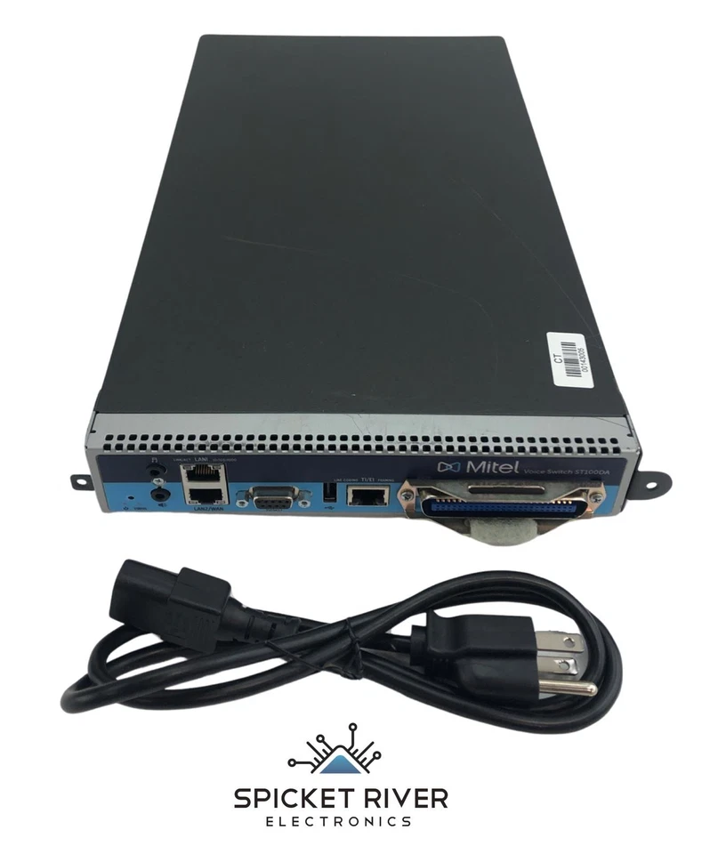 Mitel ShoreTel ShoreGear ST100DA 600-3101-01 T1/E1 Voice Switch ST006 - Image 1 of 4