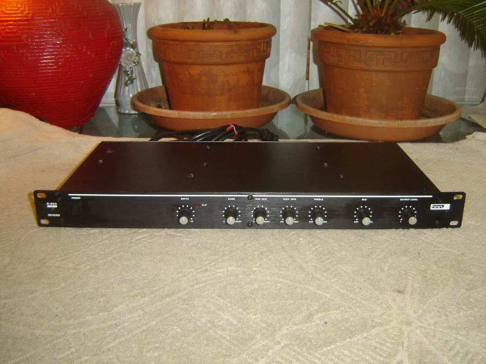 DOD Reverb R-845, Spring Reverb with 4 Band Equalizer, Vintage Rack, for Repair - Image 1 of 4