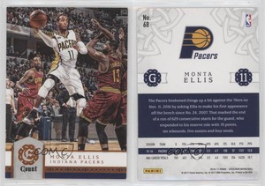 2016-17 Panini Excalibur Count Monta Ellis #68