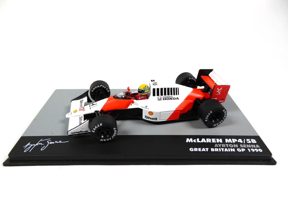 Formule 1 McLaren MP4/5B Ayrton Senna #27 Winner GP 1990 - 1/43 Voiture F1 712 - Photo 1/4